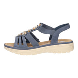 Rieker Keil Sandalette ab 30mm Sohlenhöhe